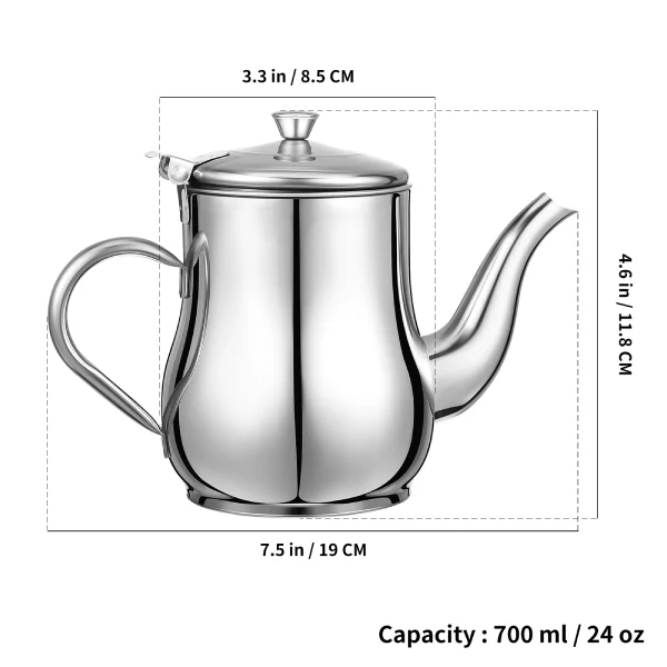 Stainless Steel Cooking Oil Pot - Image 2